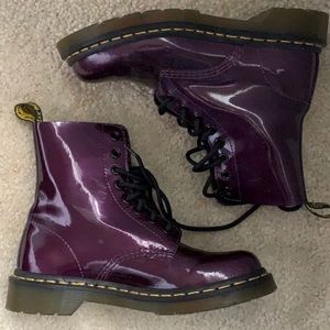 Purple Doc Martens